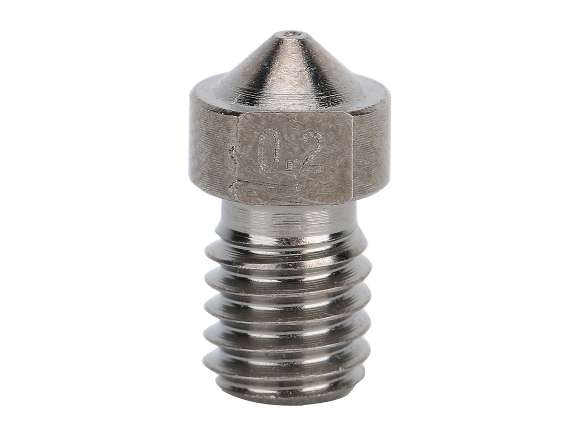 Acessórios De Impressora 3d (aço Super Temperado, Resistente À Desgaste E À Corrosão) Bico V6 1,75mm Ponta De Bico De Aço Para Moldes