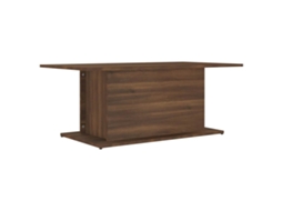 Conjunto 1 Mesa De Centro Vidaxl Marrom Derivados De Madeira (102 X 55.5 X 40 Cm)