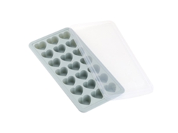 Formas De Gelo Em Formato De Coração Com Tampas, Molde De Silicone, De Fácil Remoção, Moldes Com 21 Cavidades, Gelatina