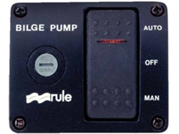 Interruptor RULE PUMPS Plastic Panel Switch Preto