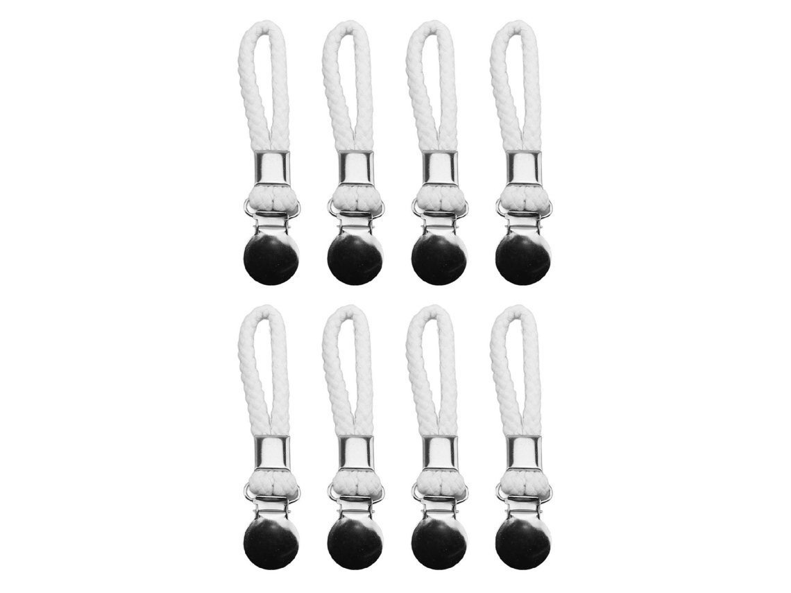 Clips Para Toalhas Com Alça De Algodão Brancas Anti Roxo