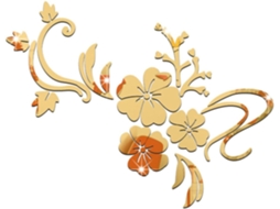 Adesivo De Parede Decorativo Espelhado Em Pmma, Removível E Refletivo.