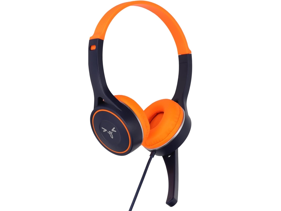 Fone De Ouvido Estéreo Dobrável Infantil Cryfokt, Confortável E Com Fio, Para Smartphone, Conector De 3, 5mm, Com