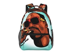 Mochila De Estudante Snoop Dogg, Durável E Leve, À Prova Dágua E Com Alça De Ombro Respirável. Olysi Shop