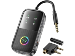 Transmissor E Receptor Bluetooth A5 Pro, Modelo Mais Recente De 2026, Adaptador Bluetooth 2 Em 1 Para Aviões, Tvs E Academias, Compatível Com Div