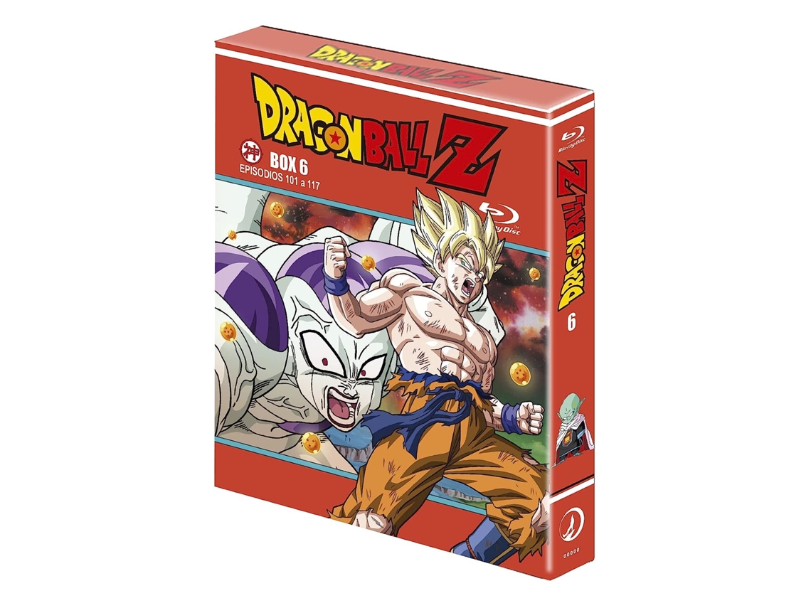 DVD Dragon Ball Z Box 6 Episodios 100 a 117 18 Episodios