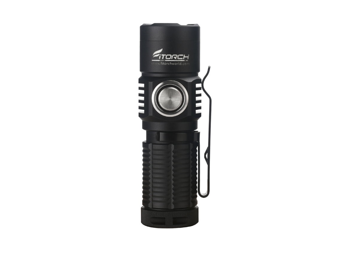 Lanterna Led Edc Compacta Green-fitorch Er16gt 1350lm Com Bateria 18350, Recarregável Por Usb, Mini Lanterna Potente, Luz De Clipe Portátil Para Ambie