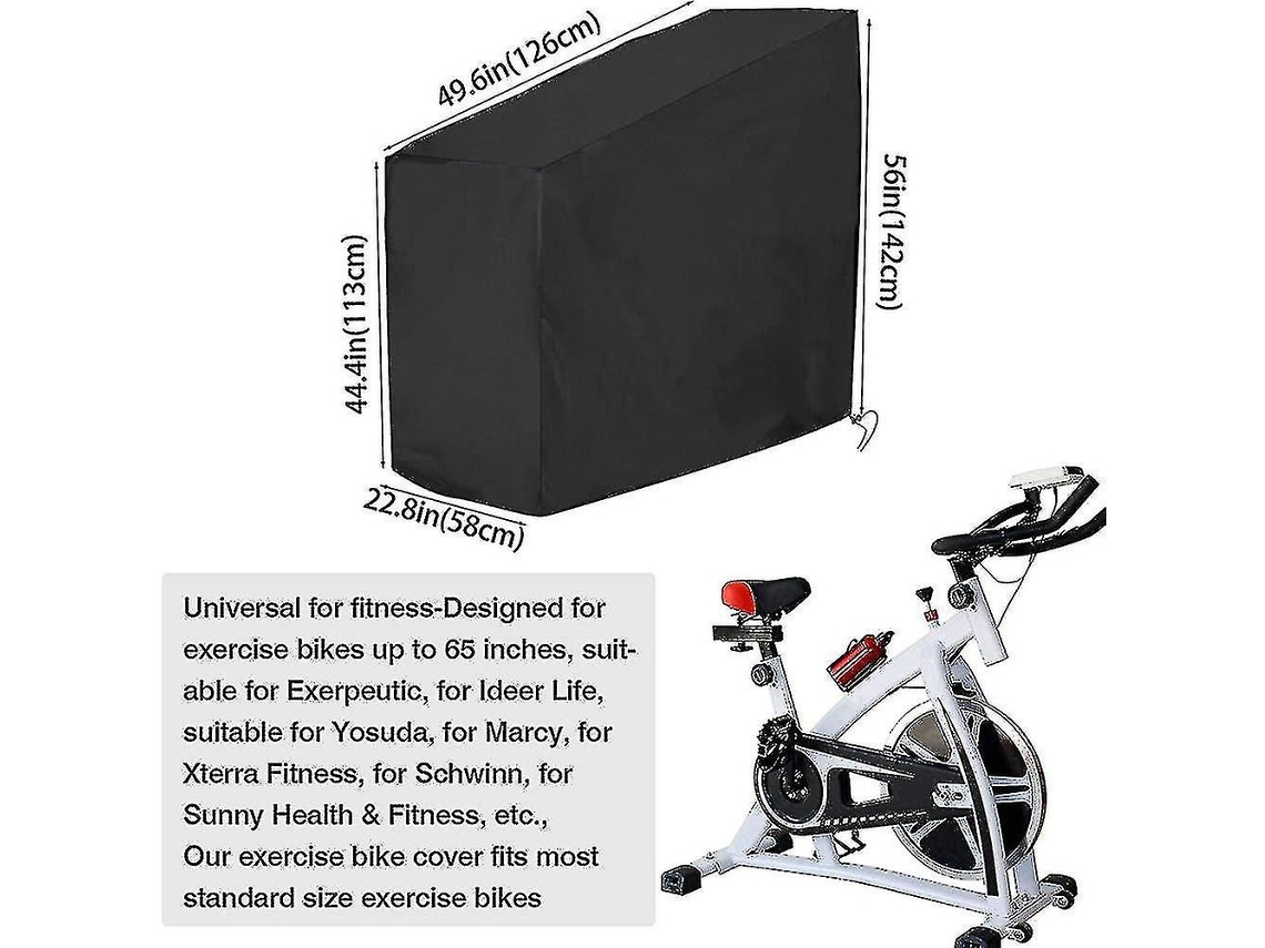 Rebe-funda Para Bicicleta Estática Impermeável E Antipoeira De Tela Grossa Ambientalmente Amigável