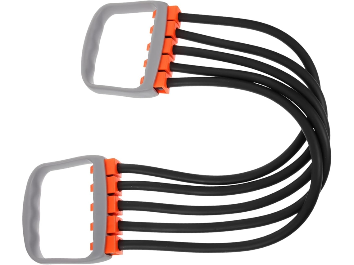Vicasky Faixa De Resistência Para Treino Peito Com Pegas Ergonômicas Antiderrapantes Em Tpr Acessório