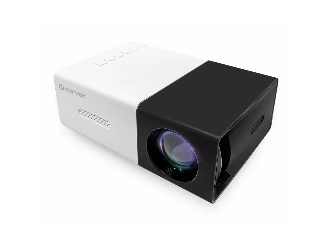 Projetor Denver Mini Beamer Full Hd Com Hdmi E Usb C Pr 80 Brilvibera