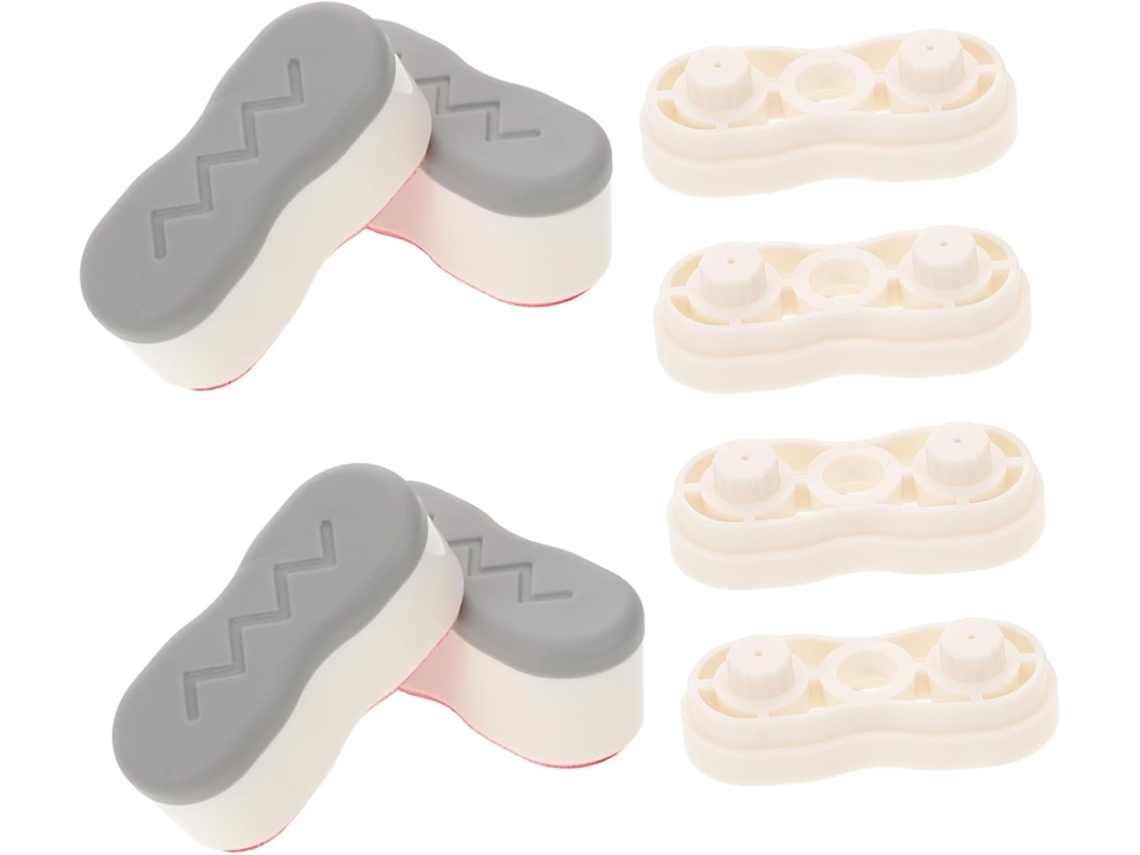 Conjunto De 4 Pares Almofadas Para Assento Sanitário,amortecedores Borracha E Vedações...