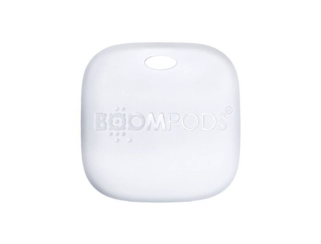 Boompods Boomtag Rastreador de Objetos Bluetooth Recarregável Branco