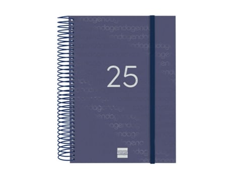 Agenda FINOCAM YEAR Azul A5 15,5 x 21,2 cm 2025
