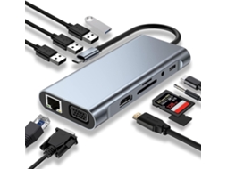 Leitor de Cartão de Memória Usb 2.0 Mini Multifuncional AQUAFORGE