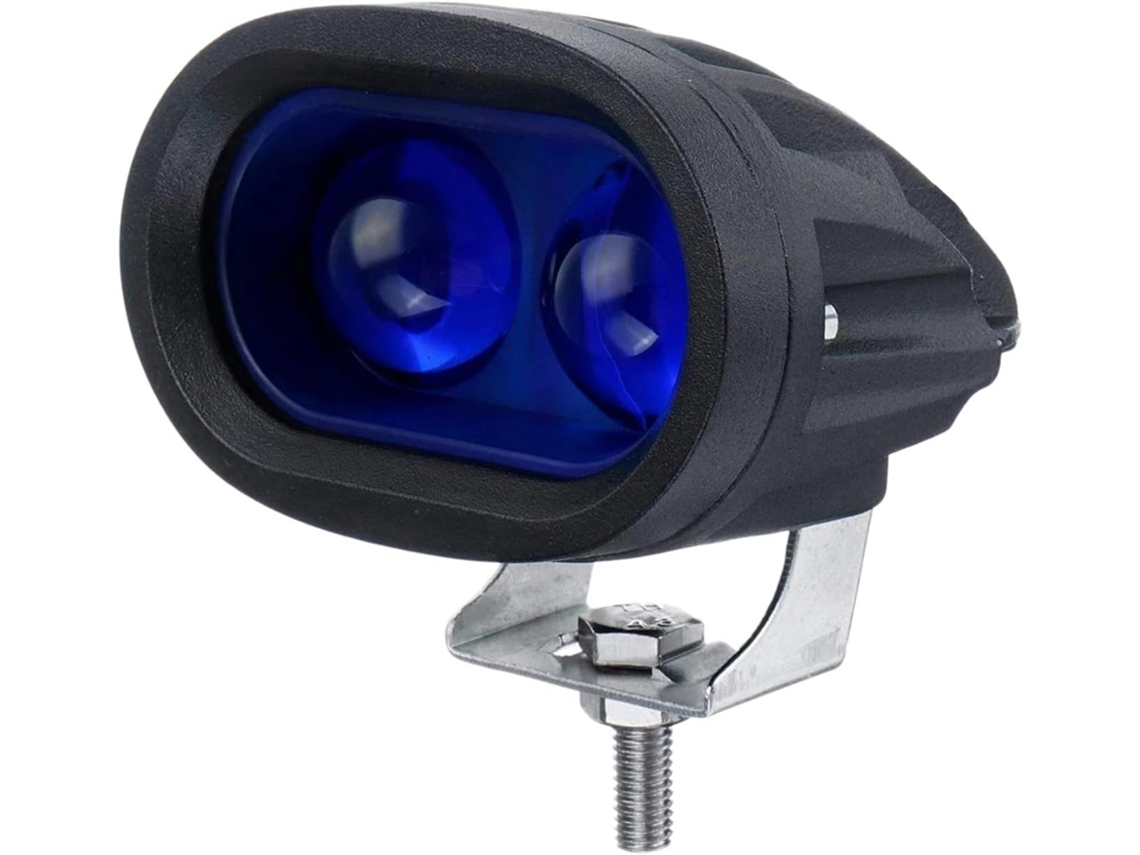 Luz De Advertência Intermitente Led Azul Para Espelho Retrovisor Veículos 10v 80v, Projetor De Segurança Para