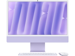 iMac APPLE CTO Roxo (24" - Apple M4 - RAM: 24 GB - 1 TB SSD - Teclado Inglês EUA)