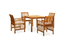 Garden Dining Set, Garden Dining Sets Vidaxl Branco Madeira (n/a)