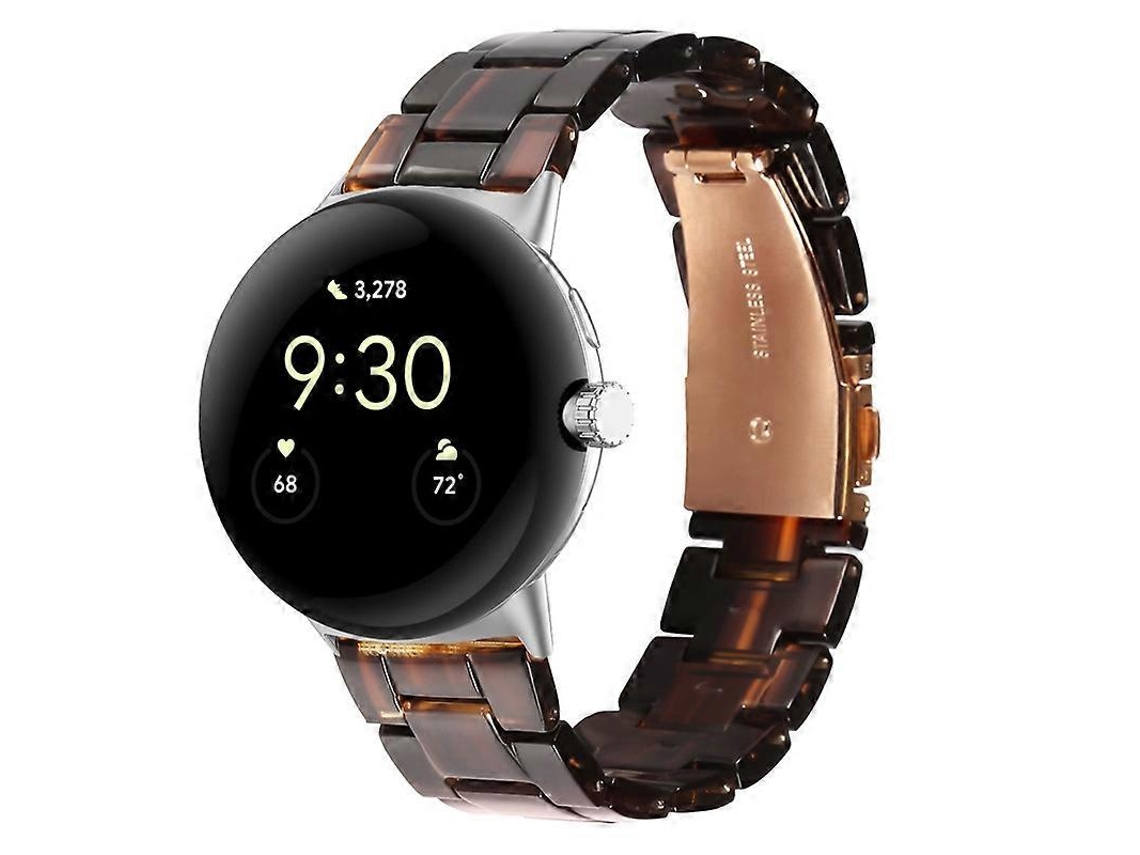 Pulseira De Resina Com Três Contas Para Google Pixel Watch