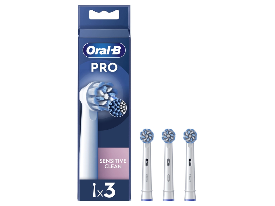 Oral-B Pro Sensitive Clean 3 Peças Branco ORAL B