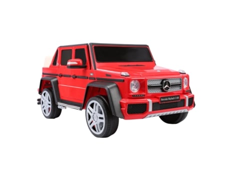 Oryxearth Carrinho Elétrico Mercedes Maybach G650 Para Crianças Vermelha 12v Homemiyn