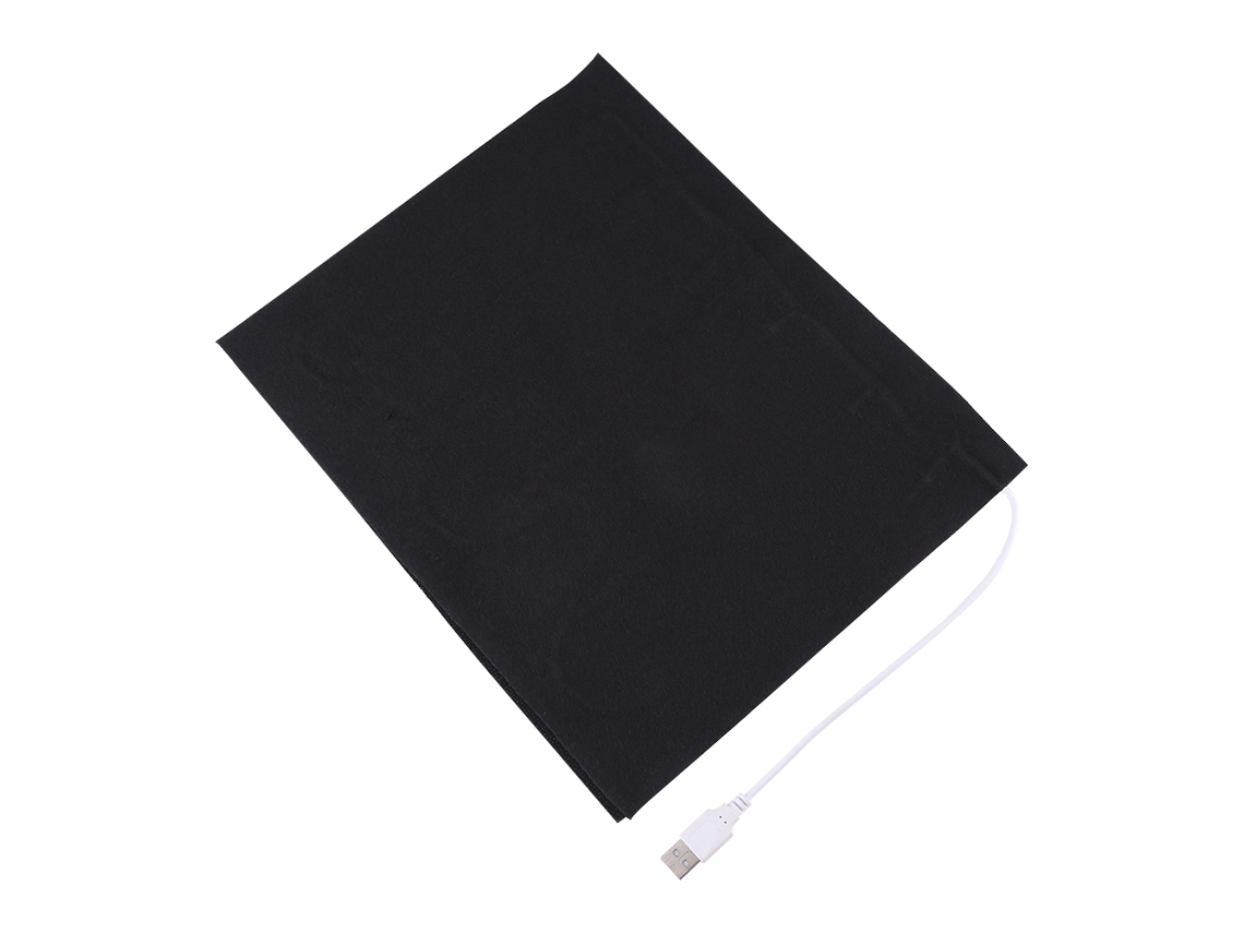 1 unidade de aquecedor elétrico USB 5V para roupas, assentos, animais de estimação, elemento de aquecimento de 35℃ a 50℃