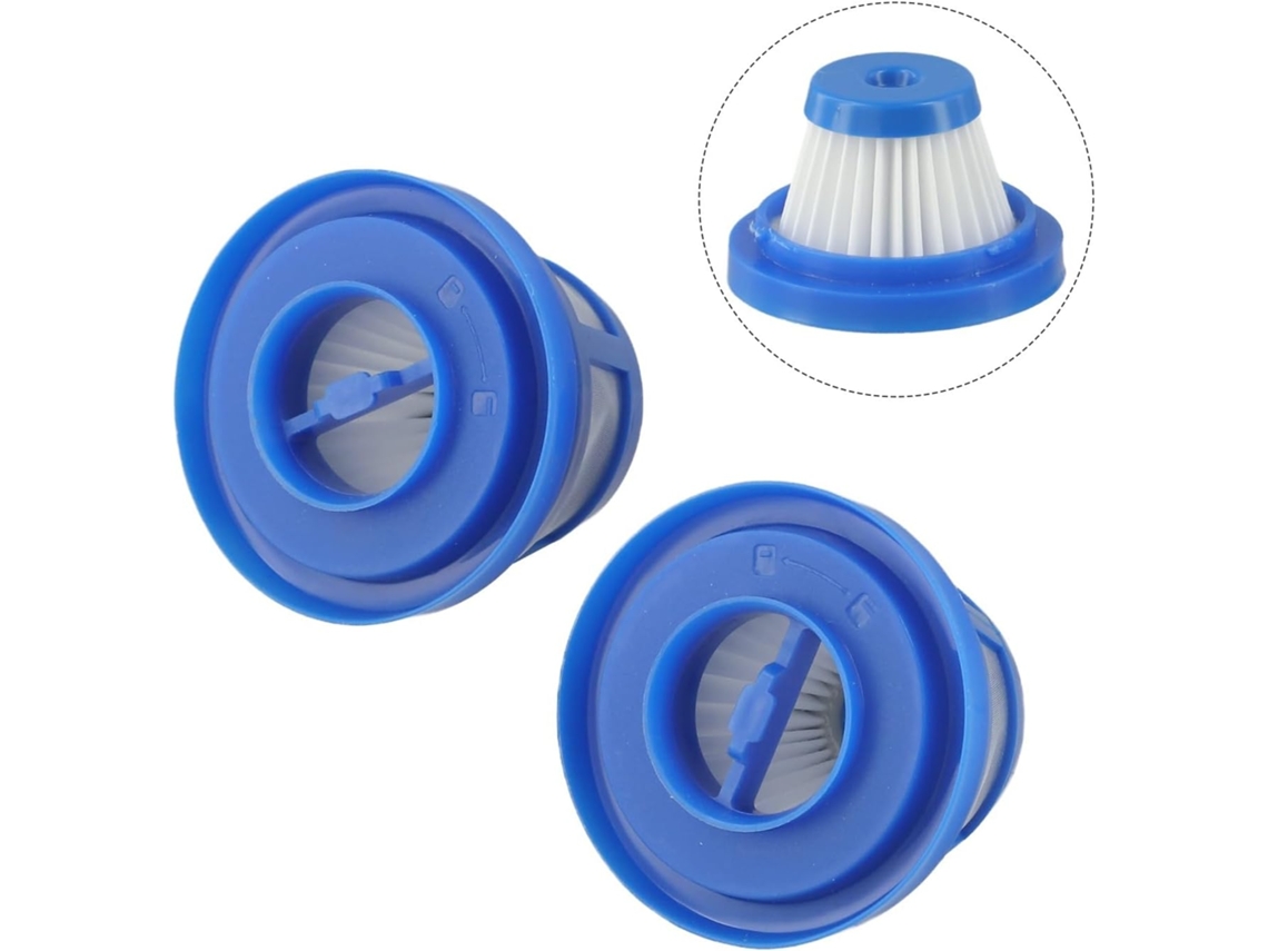 Kit Com 2 Filtros De Reposição Para Aspiradores Homevac H11, H11 Pure
