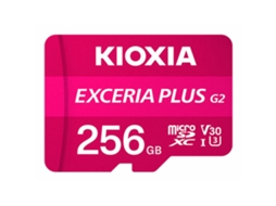 Micro Sd Kioxia 256gb Exceria Plus G2 Uhs I C10 Con Adaptador