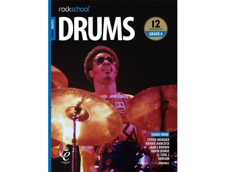 Livro ROCKSCHOOL Drums - Grade 6 2018+ (Para Bateria - Idioma: Inglês)