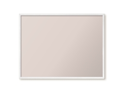 Magnetic Wall Board Light Lilac For The Office Espelharte (80x60 Cm)