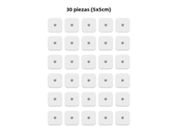 (30 Unidades, 5x5cm) Adesivos De Estimulação Muscular Ems Para Massagem.