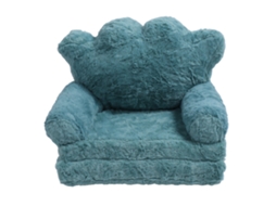 Cadeira Flip Out Verde para Crianças Macia e Cute para Casa Escola Jardim de Infância 2 Camadas