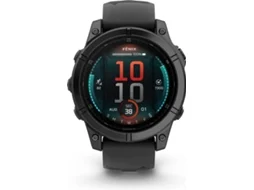 Relógio Desportivo GARMIN Fenix E (47 mm - Aço Inoxidável - Preto)