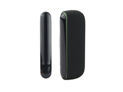 Capa Para Iqos Iluma Modelo De Abertura Lateral Adicionar Painéis Laterais 13x9.5x3cm Silicone Preto Fwinl