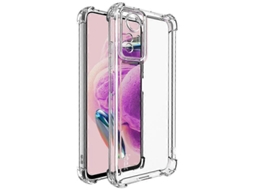 Capa Imak Ux-4 Series Para Xiaomi Redmi Note 12s 4g Com Moldura Reta E Quatro Cantos, À Prova De Choque, Transparente Em Tpu