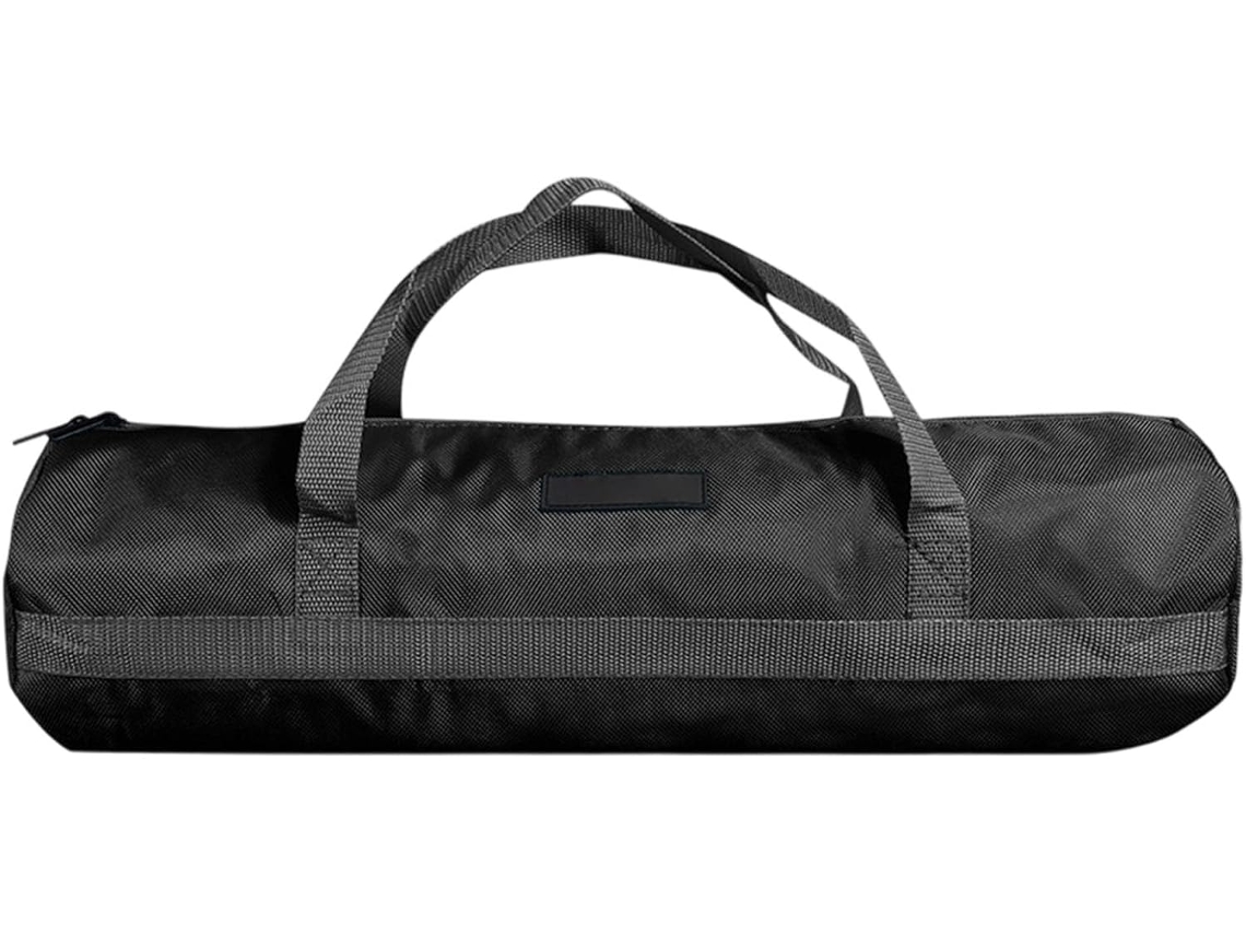 Organizador de ferramentas portátil, compartimento com zíper duplo, resistente à água, para projetos, viagens e bolsas.