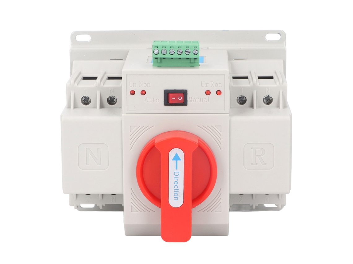 Interruptor de Transferência Dual Mini 2p Automático Manual Mudança de Alimentação 230v Ats Micro Interruptor Cb
