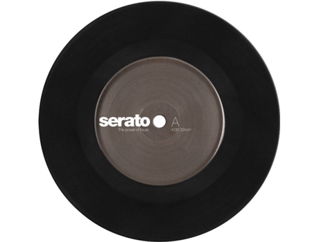 Vinil de Controlo SERATO Standard Colors 7'' Preto Par