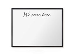 Magnetic Board For Wall We Were Here For The Bedroom Espelharte (80x60 Cm)