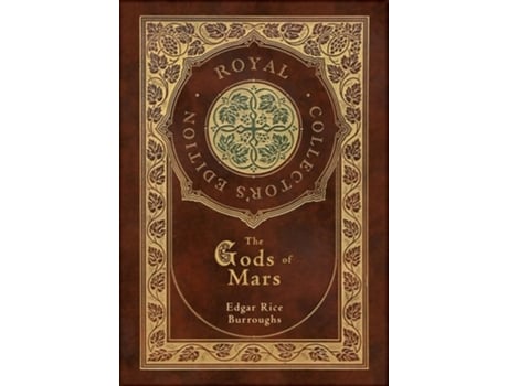 Livro The Gods of Mars de Edgar Rice Burroughs (Inglês - Capa Dura)