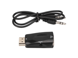 Aetheria conversor de Interface Multimídia Hd para Vga com Áudio 3.5mm Adaptador Hd 1080p Plug And Play