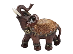Estátua de Elefante Lucky Wealth S/MARCA