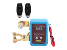 Interruptor De Bateria De Carro Universal 12v/24v Com Proteção Anti-fuga E Controle Inteligente