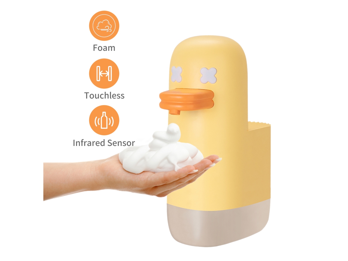 Dispensador de Sabão em Espuma Automático Sem Contato 350ml Usb S/MARCA