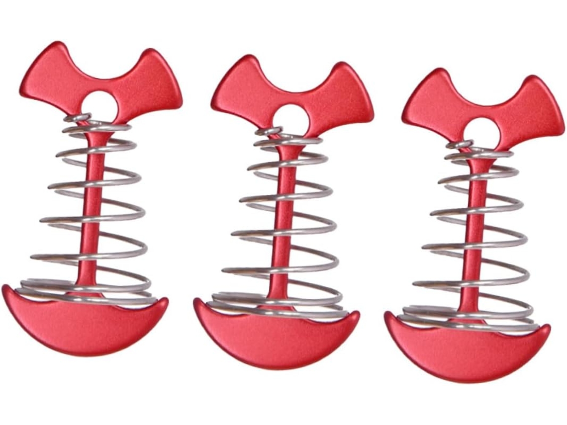 Estacas para barraca de camping, conjunto com 3 estacas