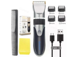 Máquina De Cortar Cabelo Profissional Elétrica, Aparador De Cabelo Para Homens, Adultos E Crianças, Sem Fio E Recarregável.