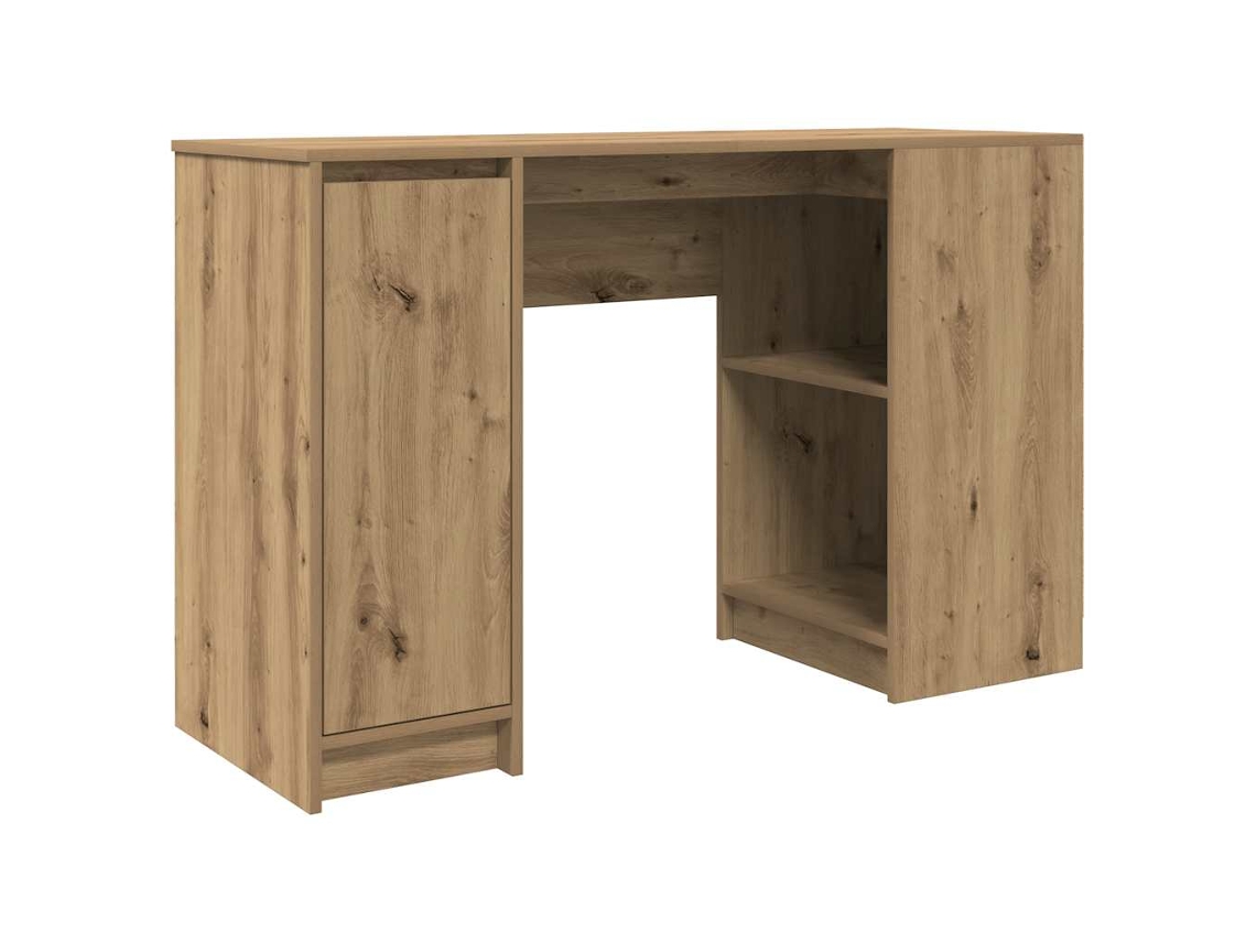 Desk, Desks Vidaxl Marrom Madeira Processada (n/a)