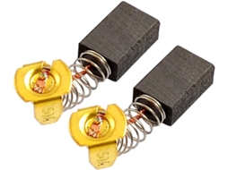 Conjunto de Duas Escovas de Carvão para Reparo de Motor Elétrico, Dimensões: 5 Mm X 8 Mm X 12 Mm CHABERLU