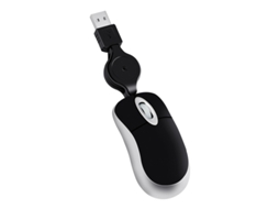 Rato Yizhood Cabo Usb Retrátil Bluetooth Rgb Lovely Mini Com Fios Cabo Usb Retrátil Para Escritório Computador Portátil Pc Laptop Gaming Preto