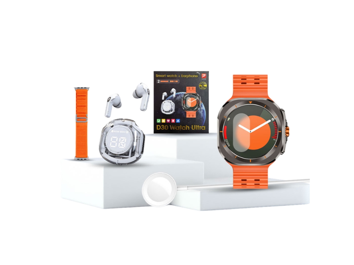 Smartwatch D30 Ultra - Laranja