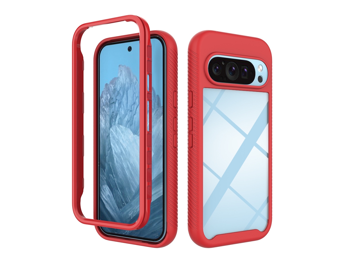 Compatível Com A Capa De Celular Google Starry Sky Armor.vermelho - Pixel 8